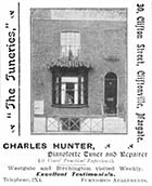 Clifton Street/ Hunter Piano Tuner No 30[Guide 1903]